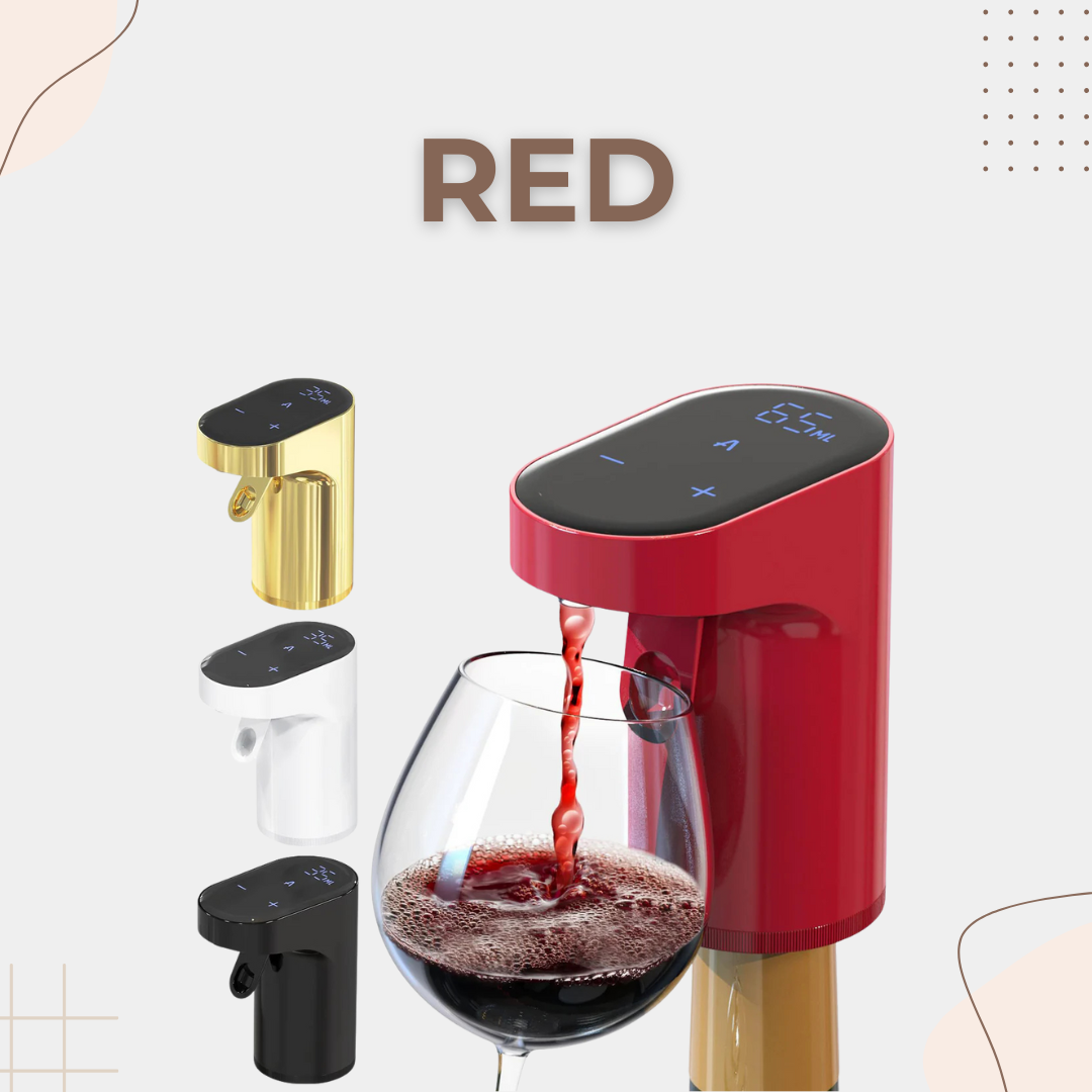 Smart electric digital wine dispenser wine suitable for more than 100 kinds of bottle mouths